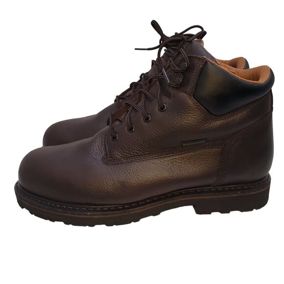 Lehigh Safety Steel Toe Waterproof Work Boot Men's SZ 13W - Picture 2 of 14